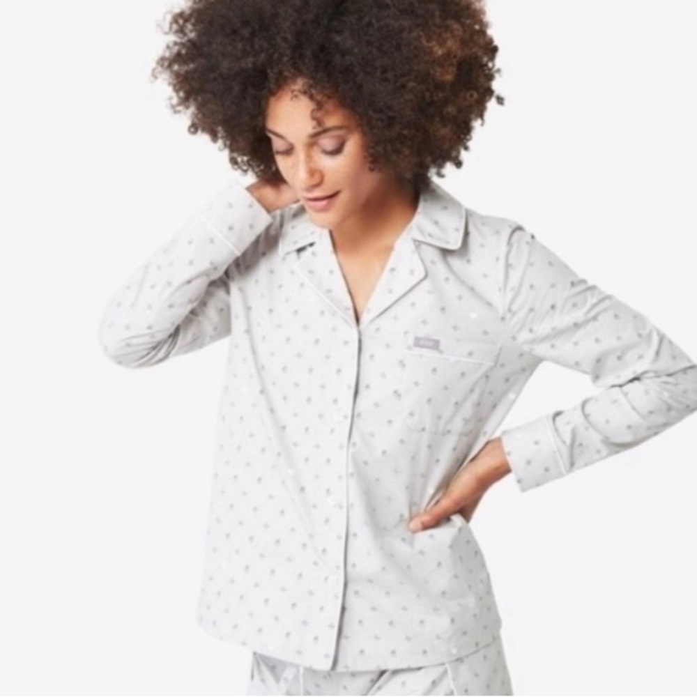 Figs Gray Pajama Top